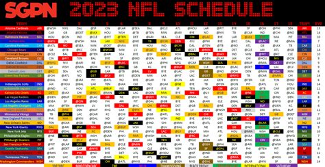 NFL Schedule Leaks Tracker: Tracking every 2023 schedule leak